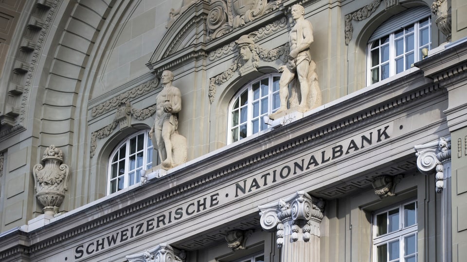 Gebäude der Nationalbank in Bern