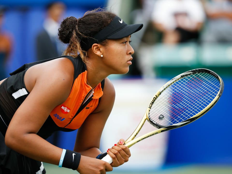 Vorjahressiegerin Naomi Osaka.