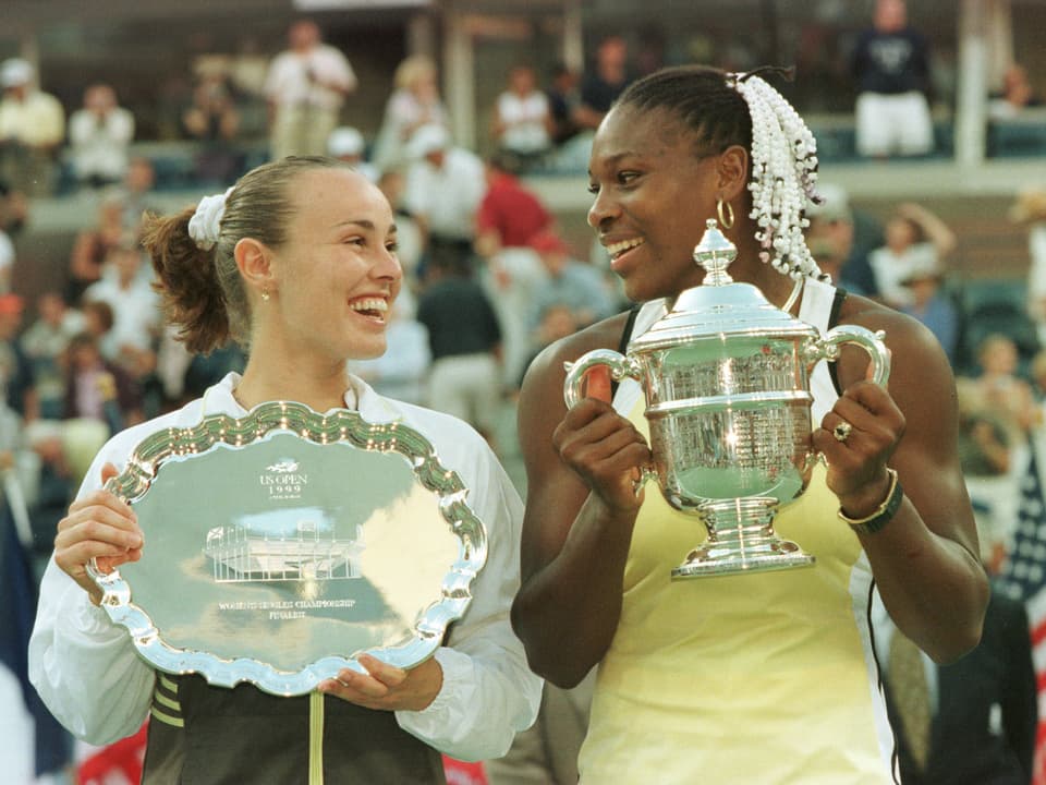 Serena Williams und Martina Hingis.
