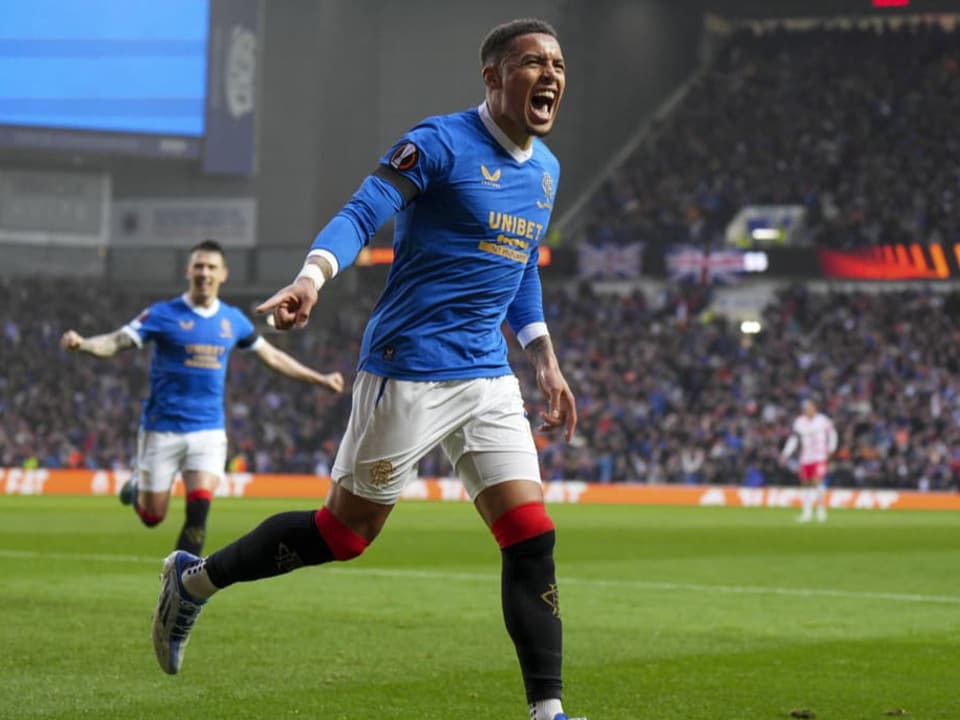 James Tavernier bejubelt