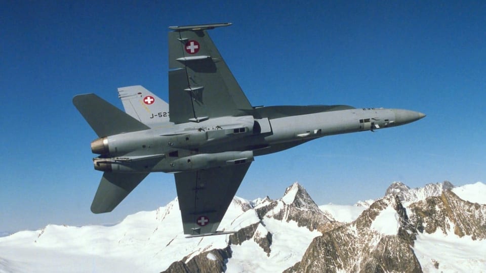 Schweizer Luftwaffe kämpf mit Kampfjet-Problemen
