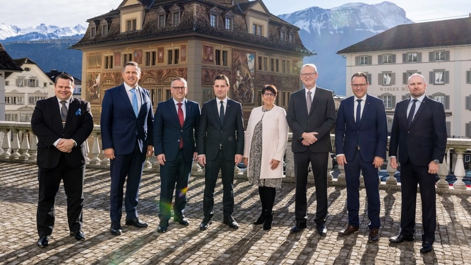 Schwyzer Regierungsrat – Gruppenbild