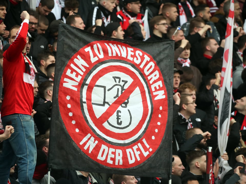 Protest von Stuttgart-Fans am vergangenen Wochenende.