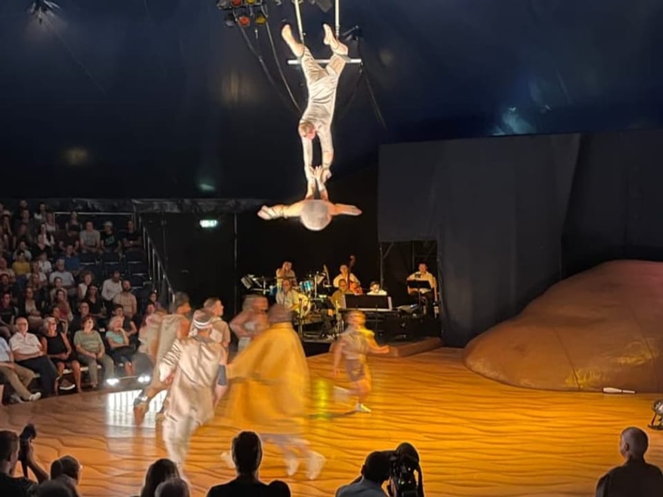 Endlich ist es so weit Die Premiere in der Manege
