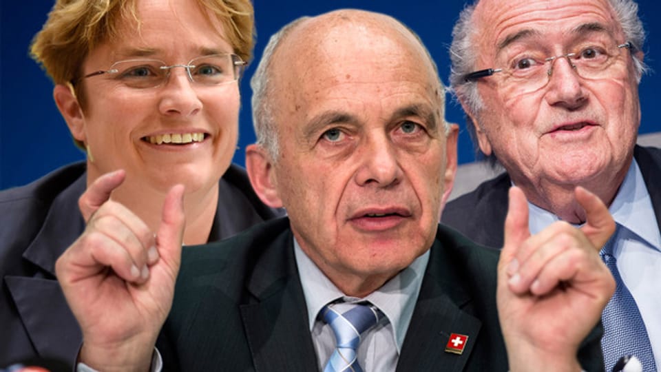 Blatter, Martullo und Maurer