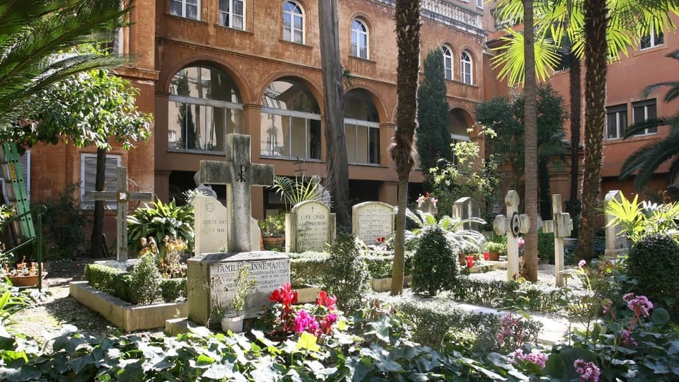 Der Friedhof Campo Santo Teutonico.