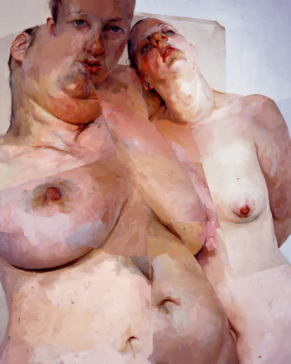Zwei nackte Frauen