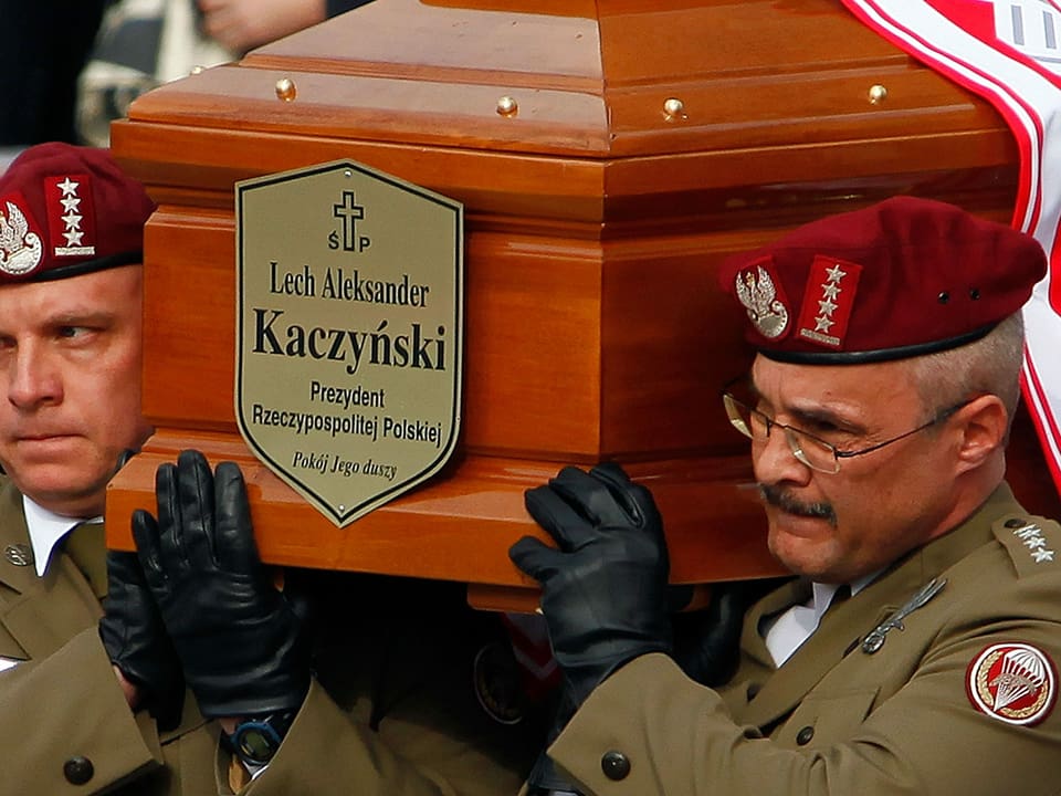 Beisetzung von Lech Kaczynski