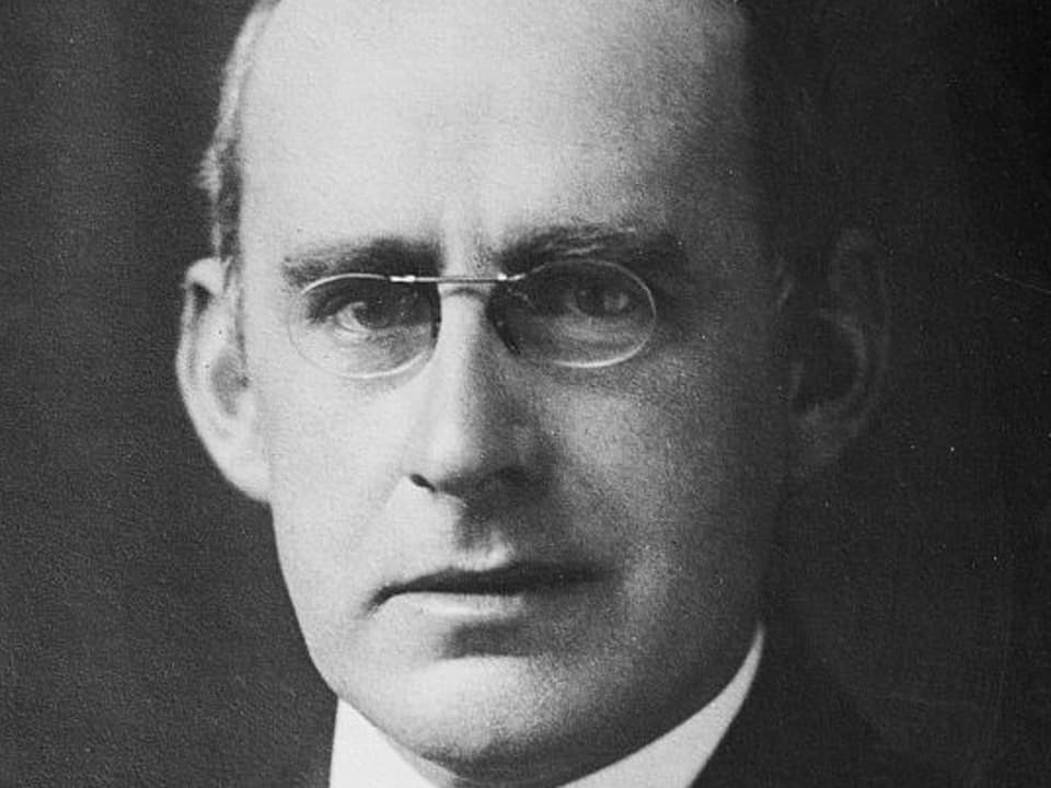 Portrait des Physikers Arthur Eddington