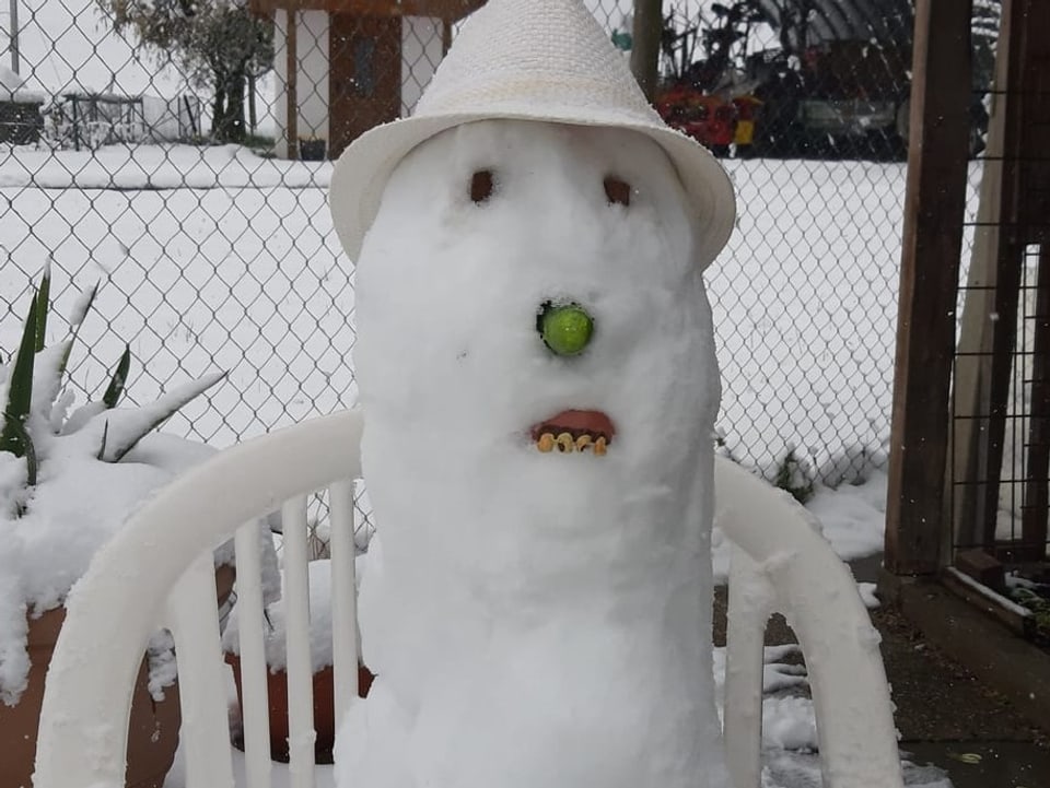 2. April: Schachen / LU Schneemann