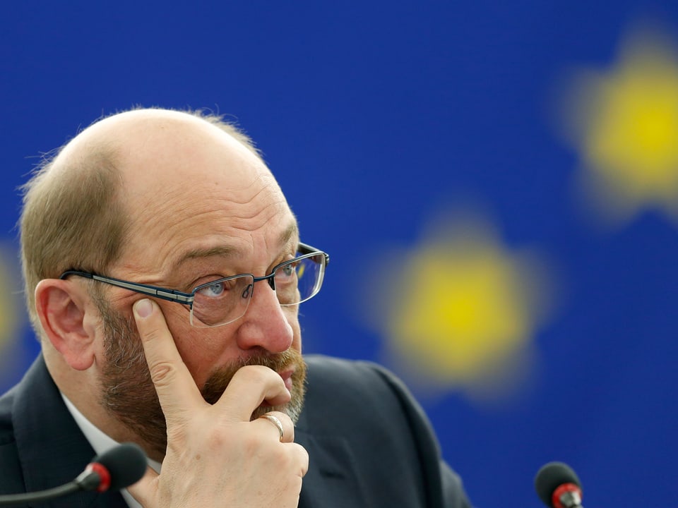 Porträt von Martin Schulz.