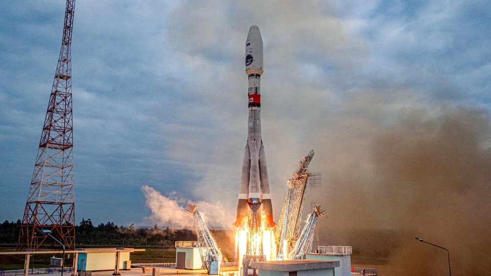 «Luna-25» bei ihrem Start am 11. August.