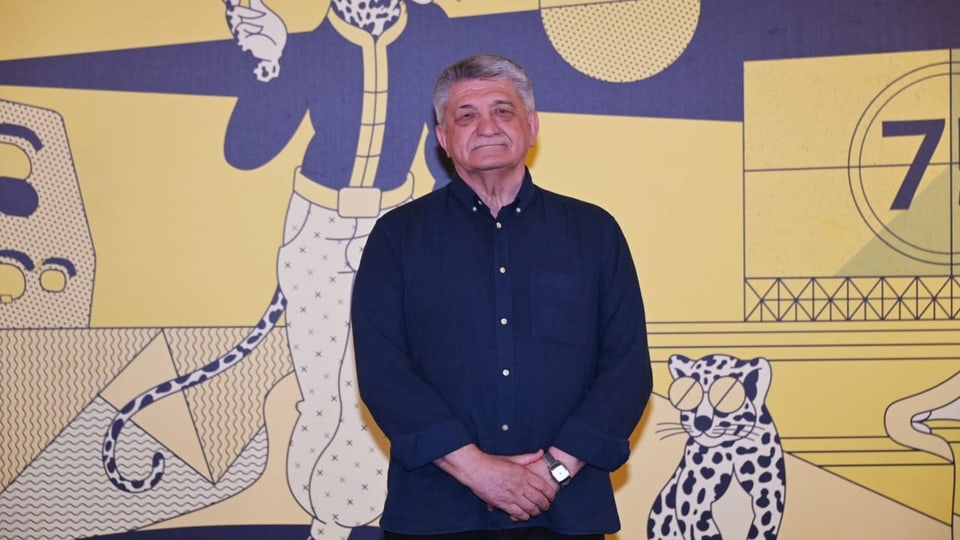 Alexander Sokurov am Fimfestival in Locarno.