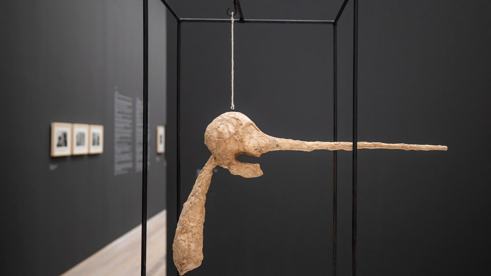 Giacomettis Figur "Die Nase".