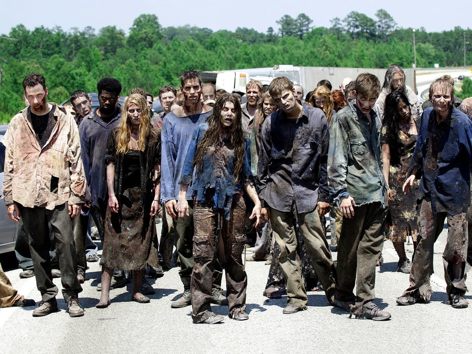 Die erfolgreiche Zombie-TV-Serie «The Walking Dead» basiert auf der gleichnamigen Comicbuchreihe von Robert Kirkman.