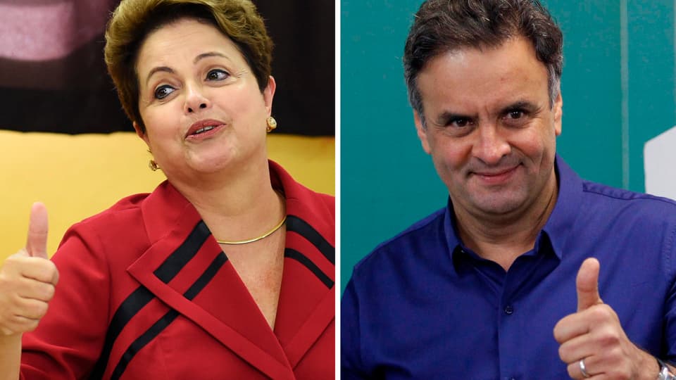 Rousseff und Neves