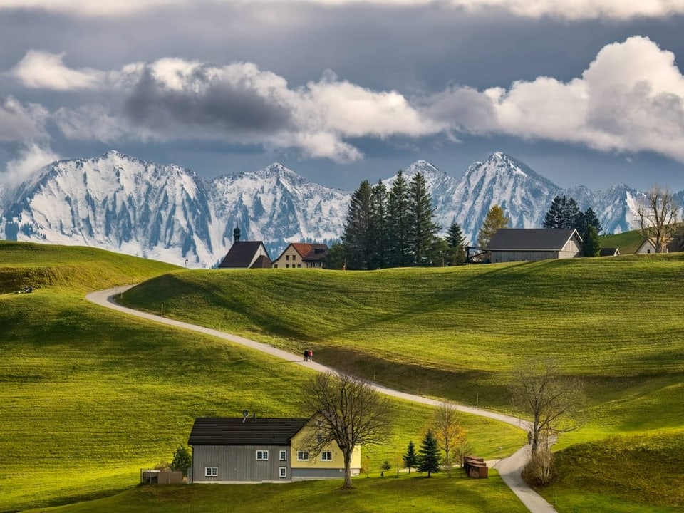 Appenzeller Landschaft.