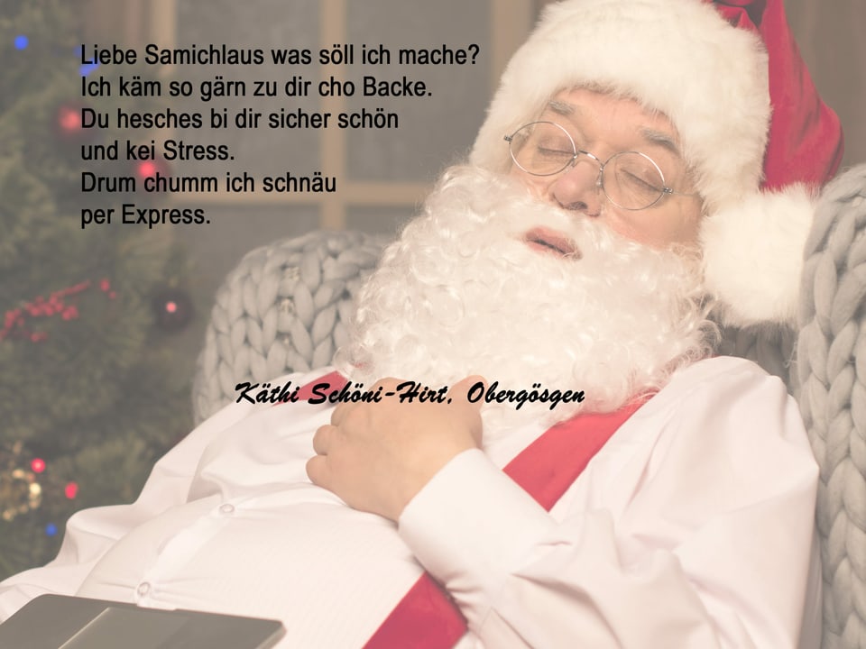 Santa schläft