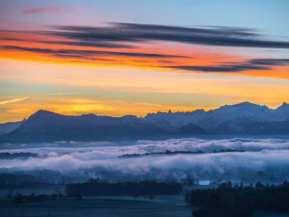 Wauwil/LU Morgenrot
