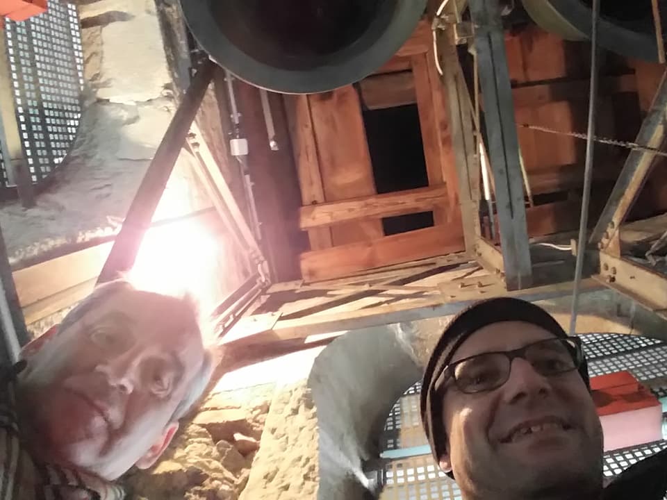 Selfie im Glockenturm.