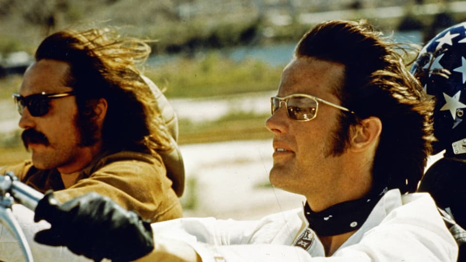 Dennis Hopper und Peter Fonda in Easy Rider.