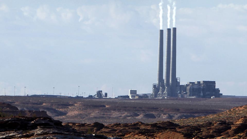 Ein Kohlekraftwerk in der Nähe von Page im Bundesstaat Arizona.