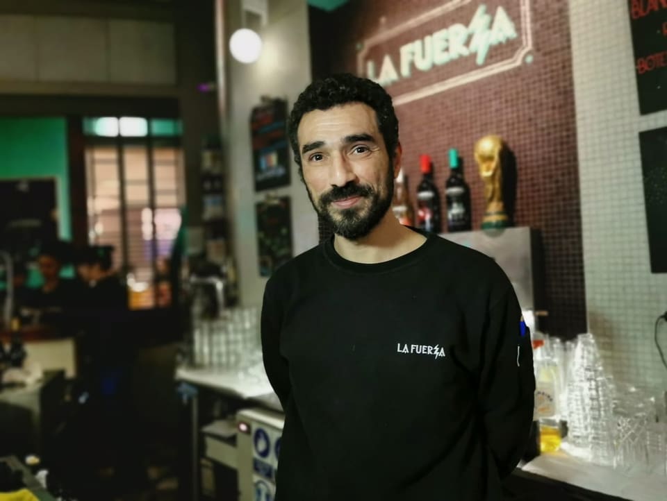 Barmanager Agustín Bertero in seinem Lokal «La Fuerza»