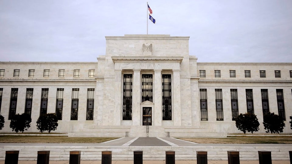 Das Gebäude der US-Notenbank Fed in Washington.