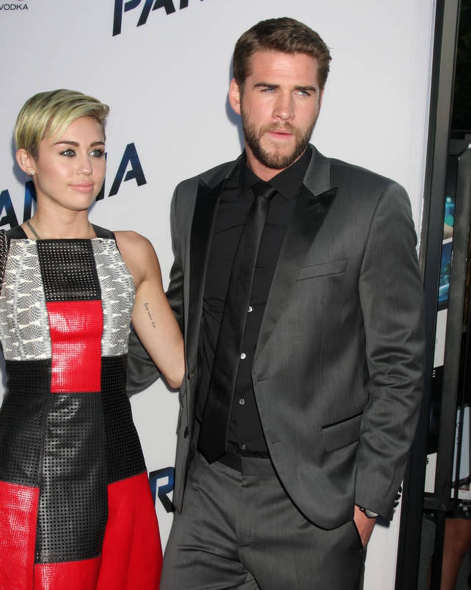 Miley Cyrus und Liam Hemsworth