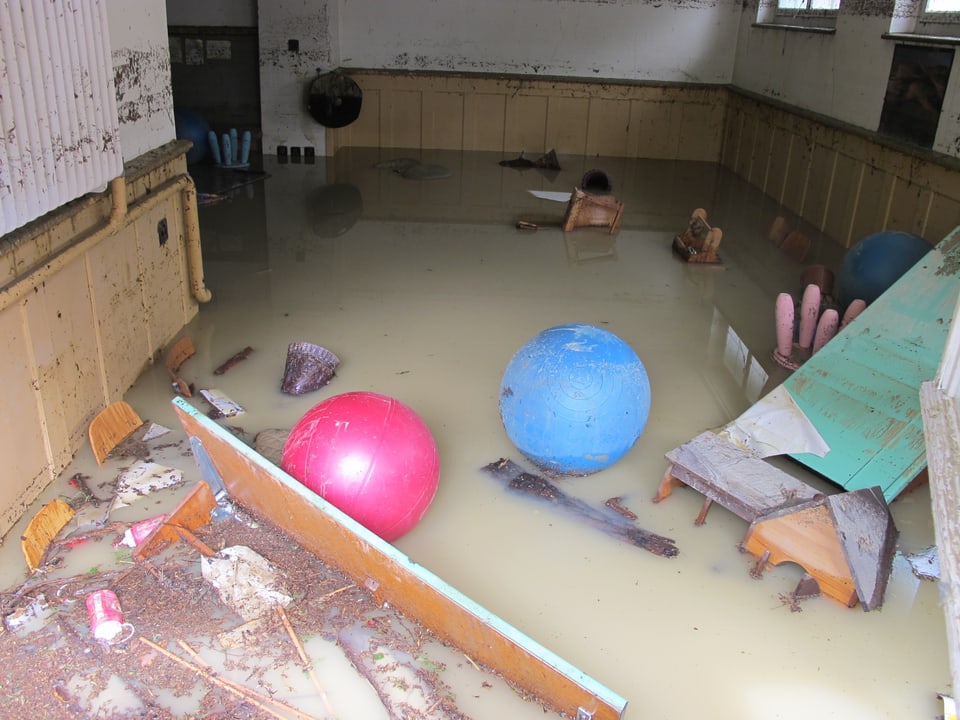 Überfluteter Keller
