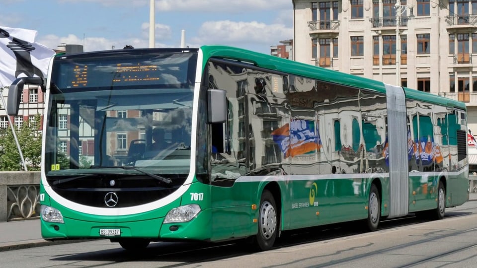 Busse und Trams fahren in Basel teilweise unregelmässig