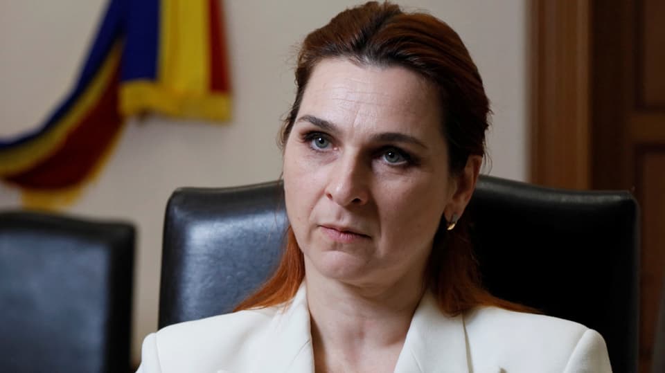 Ana Revenco, die moldauische Innenministerin
