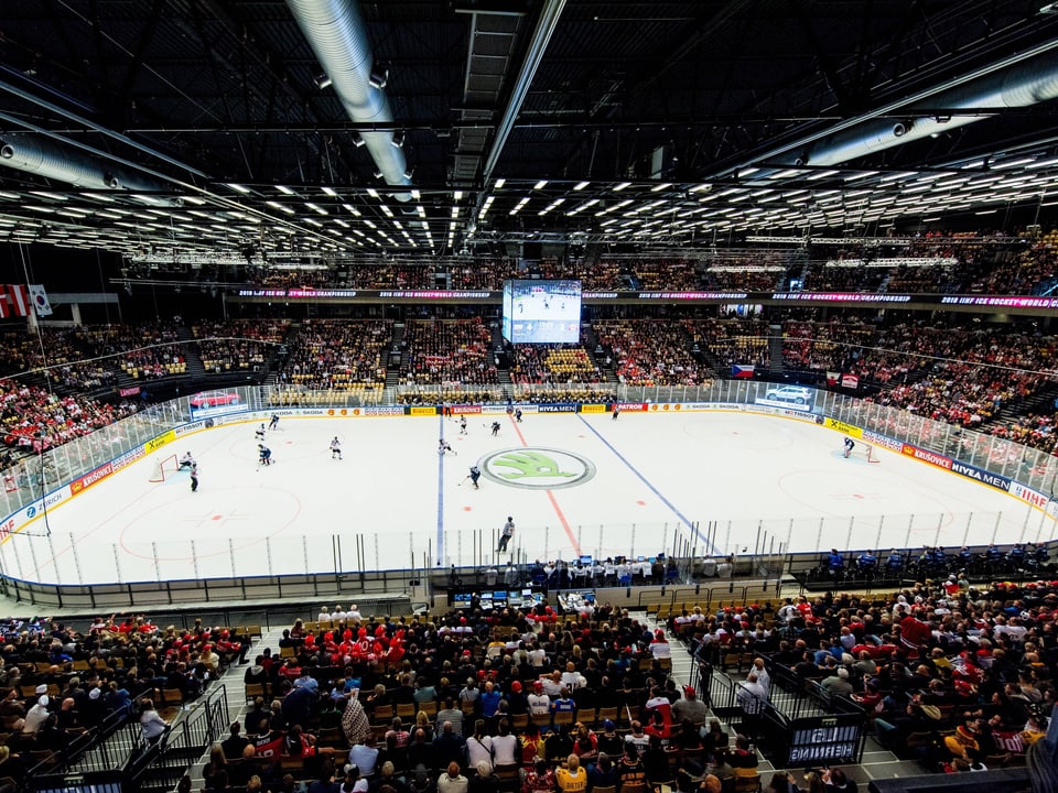 Eishockey-Stadion.