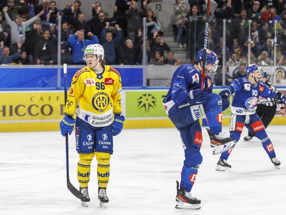 Freude und Ernüchterung nah beieinander Willy Riedi jubelt über das 1:0.