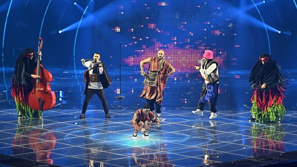 Musiker auf Bühne