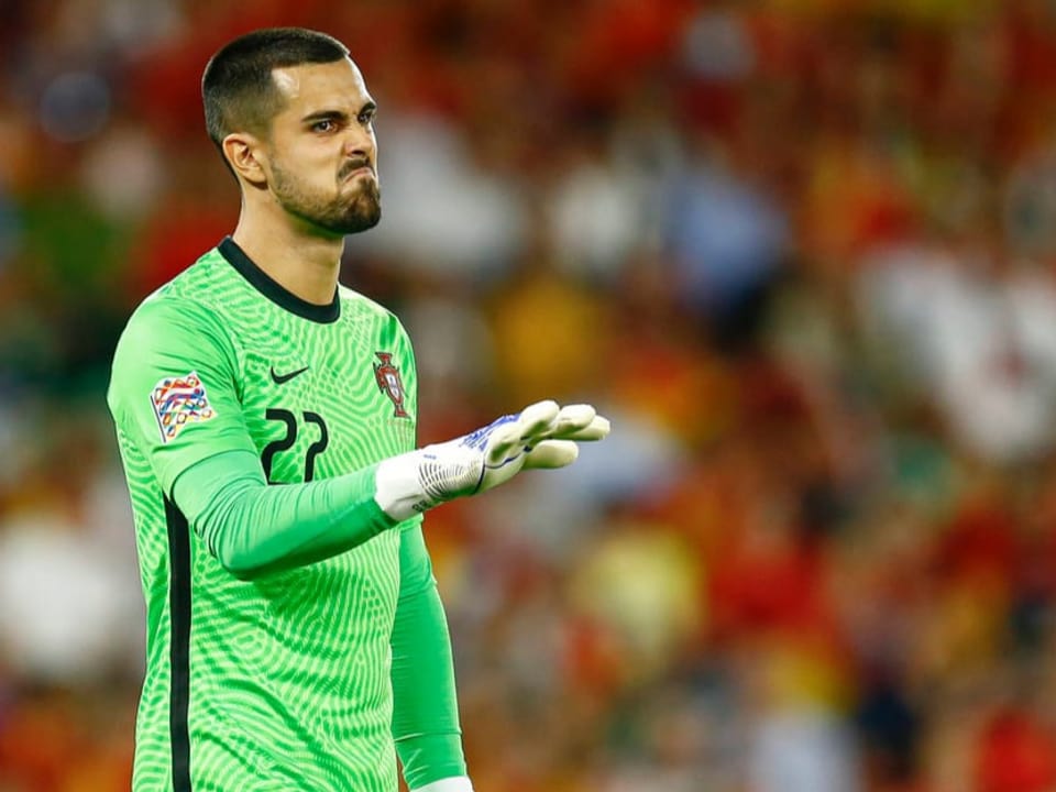 Warum denn so kritisch? Portugals Torhüter Diogo Costa