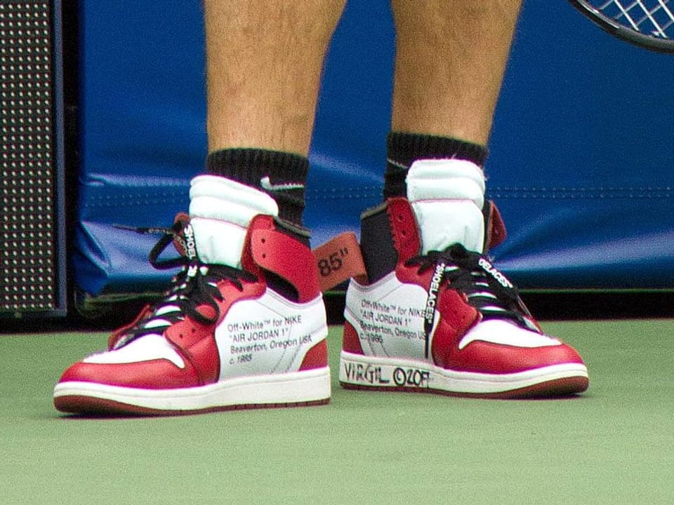 Roger Federers Schuhe