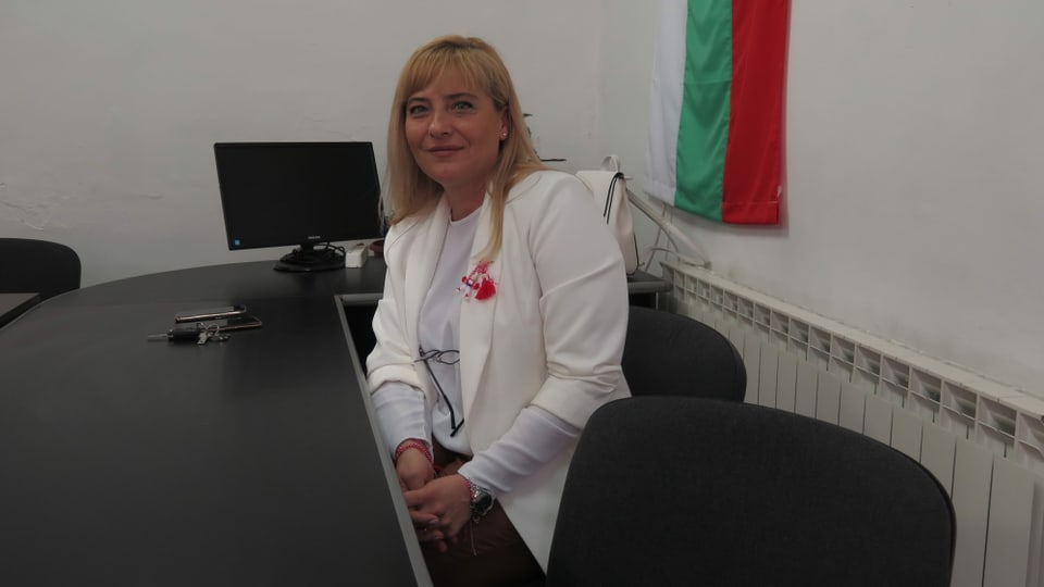 Wesselina Milkova in ihrem Büro.