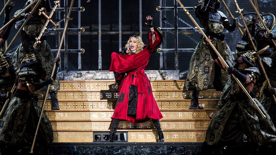 Madonna in Schweden in der Nacht der Anschläge von Paris.