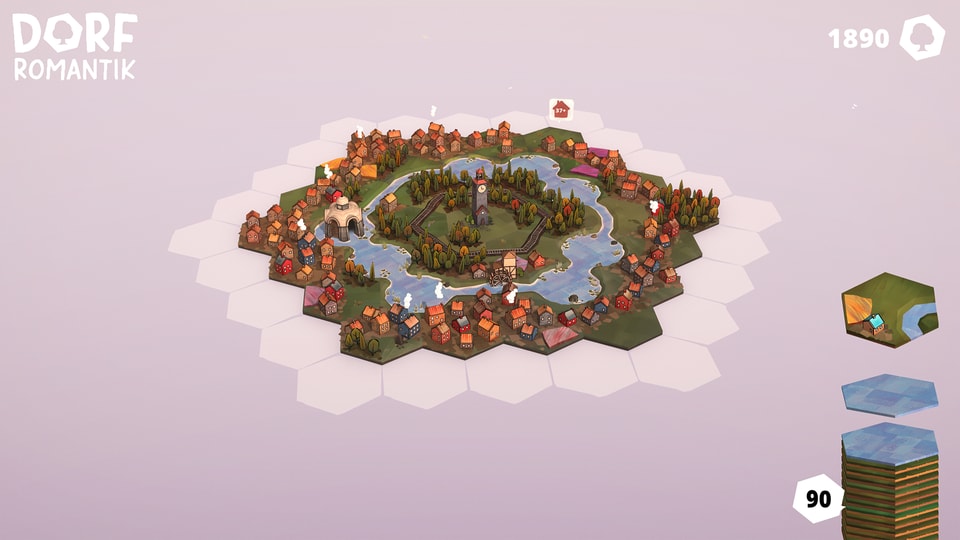 Hexagon-Manie In diesem Spiel werden Hexagonförmige Spielkärtchen Puzzleartig aneinandergereiht.