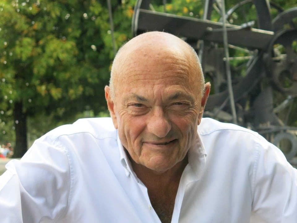 Portrait Jean-Luc Nordmann, ehemaliger Manor-Chef und Freund von Tinguely.