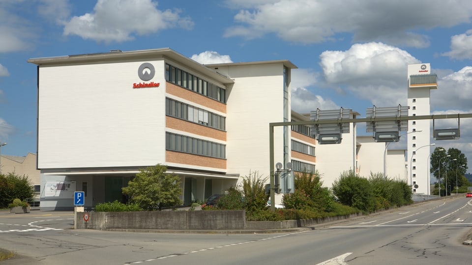 Das Hauptquartier von Schindler in Ebikon.