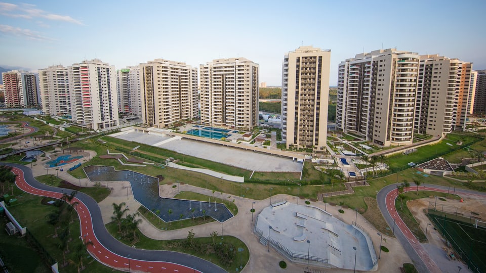 Das Olympic Village in Rio. 