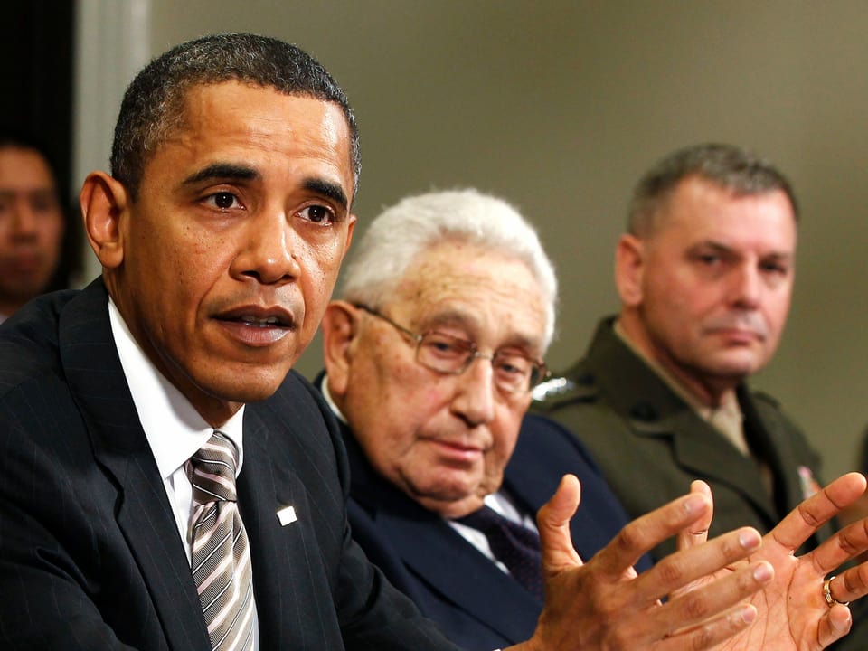 Barack Obama und Kissinger