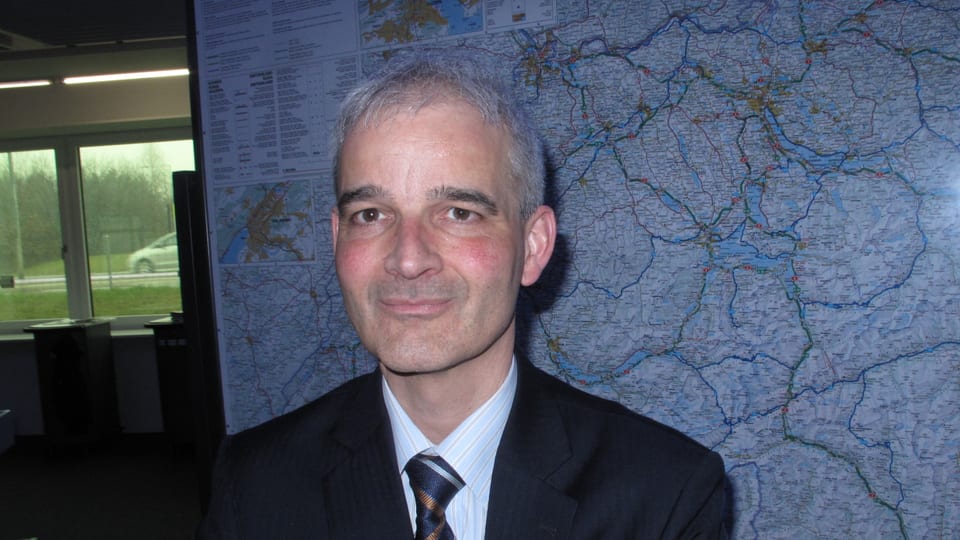 Jörg Dreier, der Leiter der Verkehrsmanagementzentrale des Bundes.