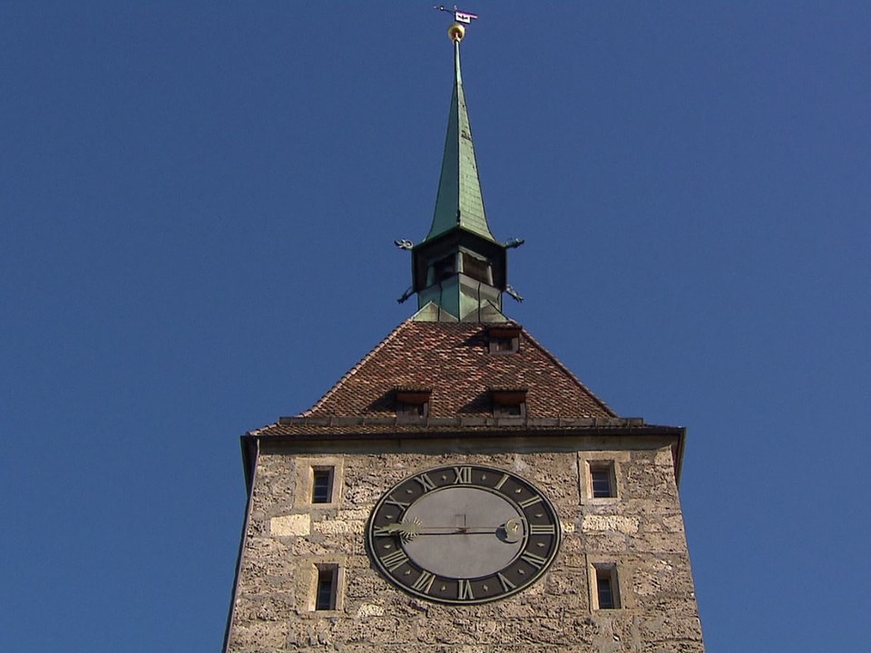 Der Obere Turm in Aarau.