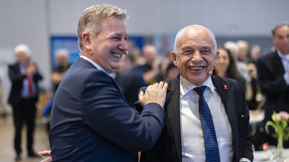 Ueli Maurer und Marco Chiesa