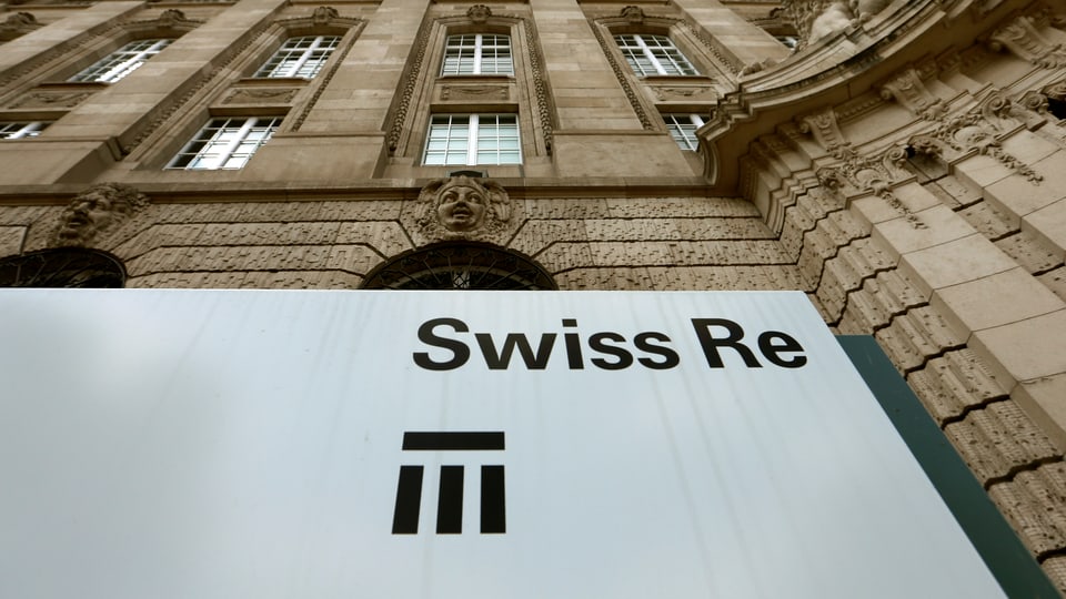 Swiss Re-Firmenschild