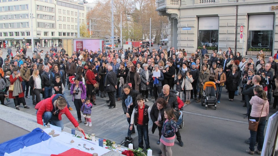 Gedenkfeier in Zürich (15.11.2015)