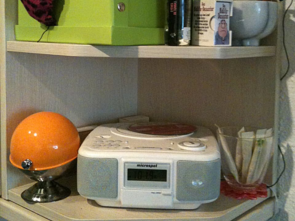 Radio in der Küche.